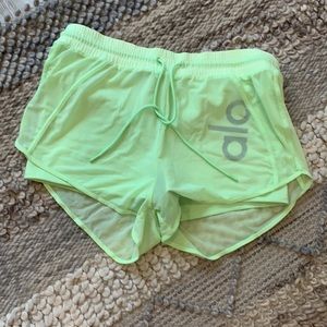 Alo size large shorts w/ built in spandex